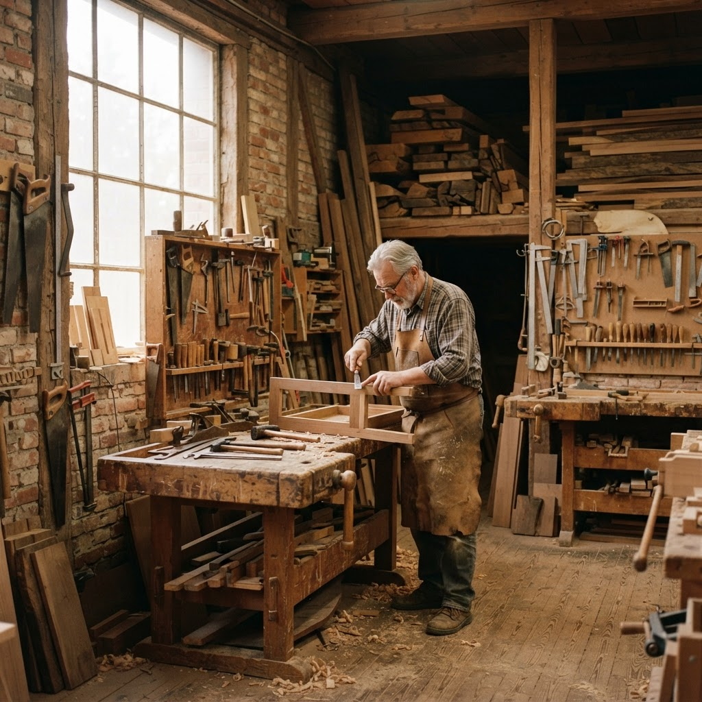 Historische Werkstatt der Tischlerei Holzmann